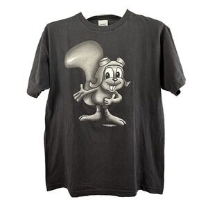 Vintage 1998 Rocky & Bullwinkle T-Shirt XL Stanley DeSantis Made in USA‎